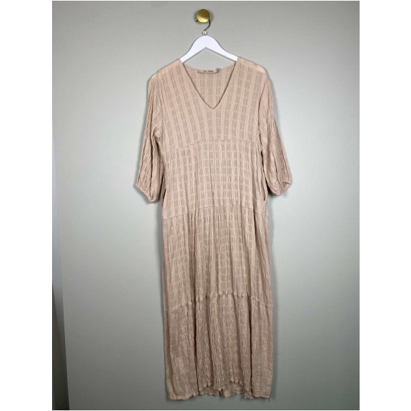 Rue de Femme str. XS <br/> beige kjole