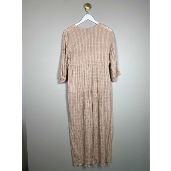 Rue de Femme str. XS <br/> beige kjole - Image 3
