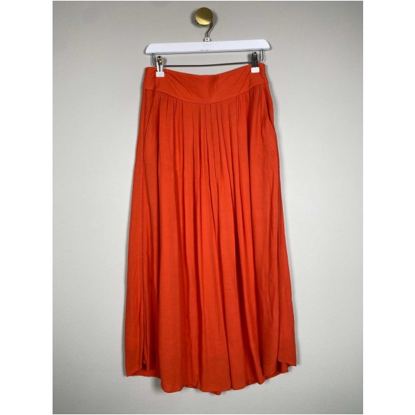 Mango str. 36 <br/> orange nederdel