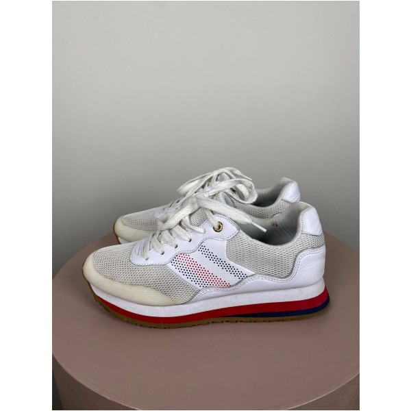 Tommy Hilfiger str. 38 <br/> hvide sneakers - Image 4