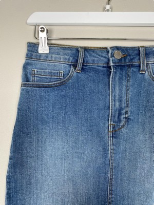 Vila str. S <br/> denim nederdel
