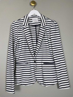 Neo Noir str. L <br/> stribet blazer