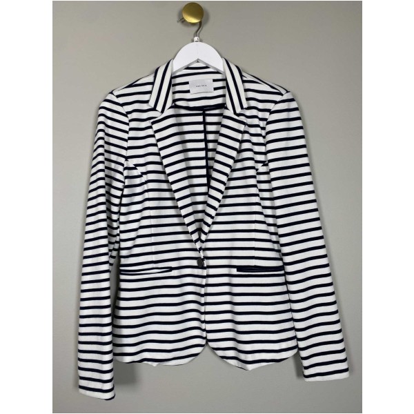 Neo Noir str. L <br/> stribet blazer