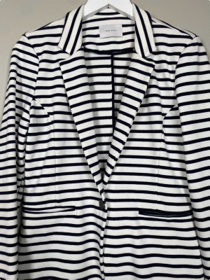 Neo Noir str. L <br/> stribet blazer