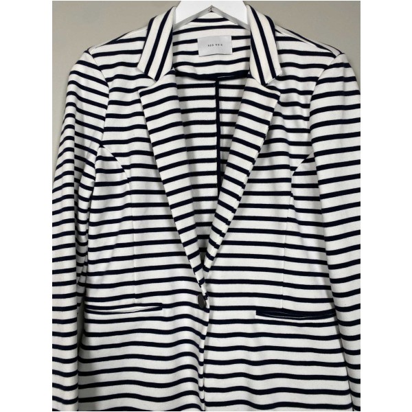 Neo Noir str. L <br/> stribet blazer - Image 2