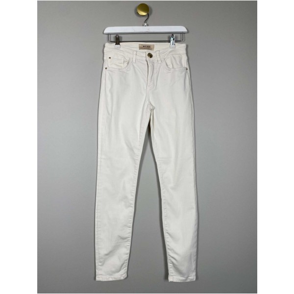 Mos Mosh str. 27 <br/> råhvid jeans