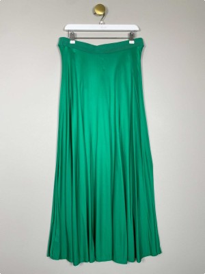 By Malene Birger str. L <br/> lang grøn nederdel
