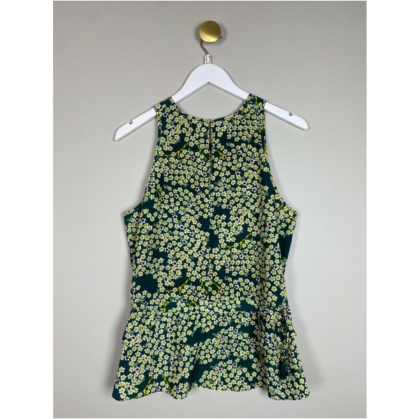Scotch & Soda Str. M/L <br/> Blomstret top. - Image 3