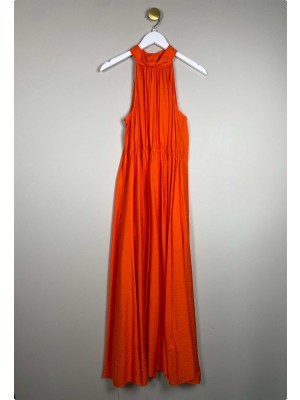 Cos Str. 40 <br/> Kjole, orange.