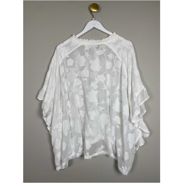 Masai Str. M <br/> Bluse, hvid. - Image 3