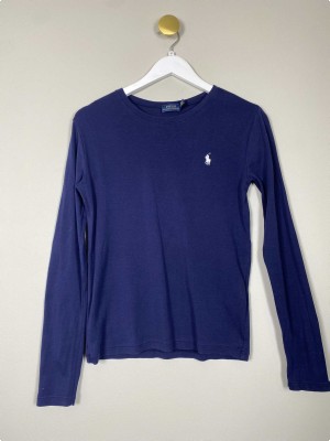 Ralph Lauren str. M <br/> blå bluse