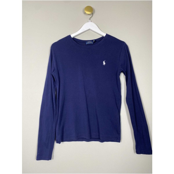 Ralph Lauren str. M <br/> blå bluse