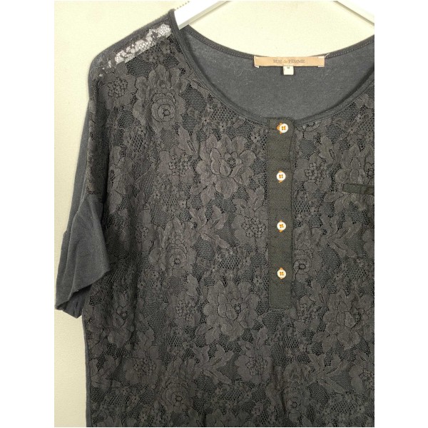 Rue de Femme str. M <br/> sort blonde t-shirt - Image 2