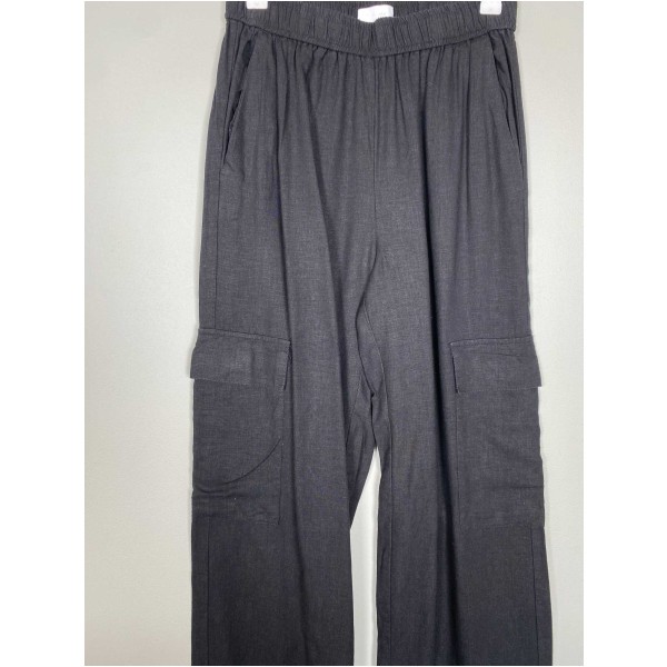 Leveté Str. XS <br/> Bukser, sort. - Billede 2