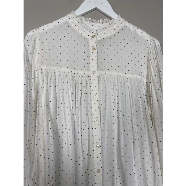 Lollys Laundry str. M <br/> prikket bluse - Image 2