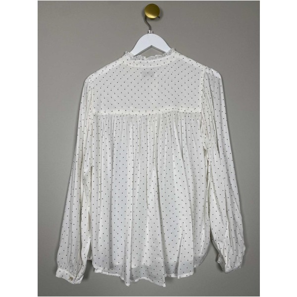 Lollys Laundry str. M <br/> prikket bluse - Image 3