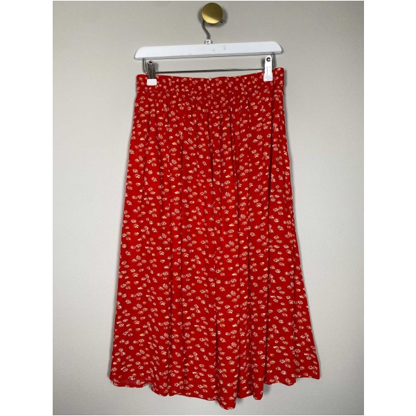 Lollys Laundry str. M <br/> blomstret nederdel med lommer - Image 3