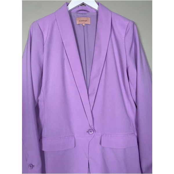 Hunkøn str. M <br/> lilla blazer - Billede 2