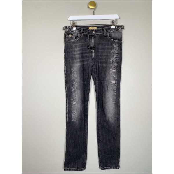 Piro str. 26 <br/> grå jeans