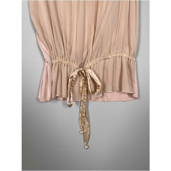 Gustav str. 36 <br/> rosa bluse med bindebånd - Image 4