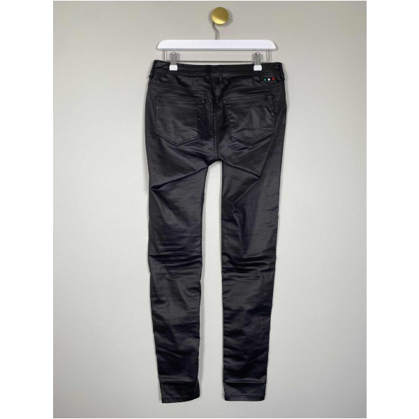 Good Morning Universe str. 29 <br/> sort bukser med stretch - Image 3