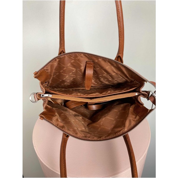 Gigi Fratelli <br/> brun skuldertaske - Billede 5