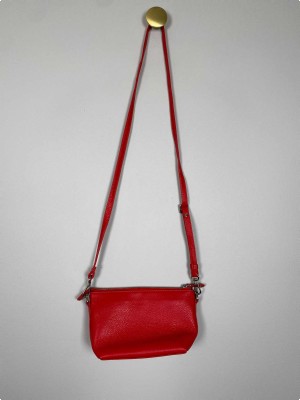 Belsac <br/> rød skuldertaske