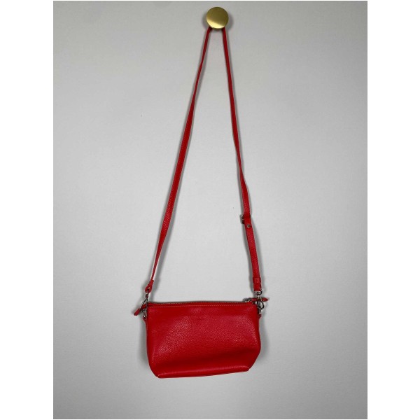 Belsac <br/> rød skuldertaske - Image 2