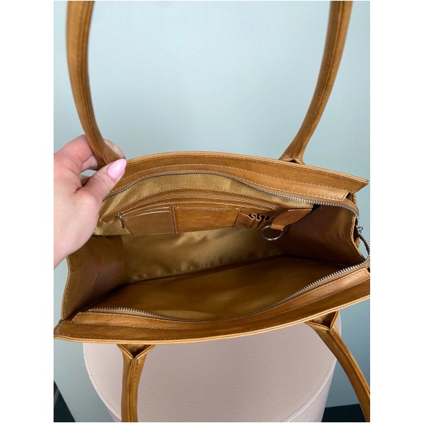 Belsac <br/> brun skuldertaske - Image 3