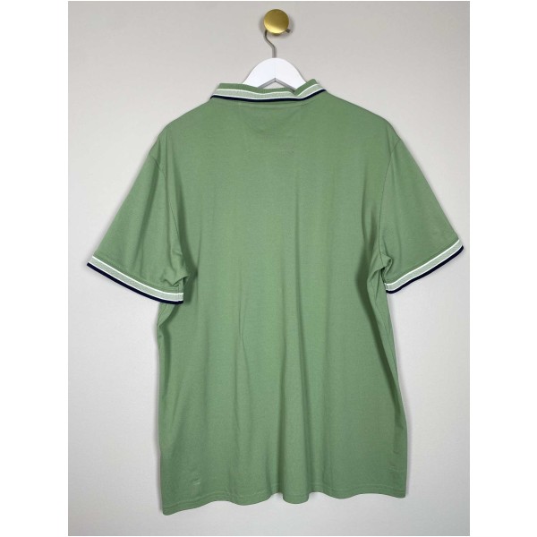 Bison str. XL <br/> grøn polo - Image 3