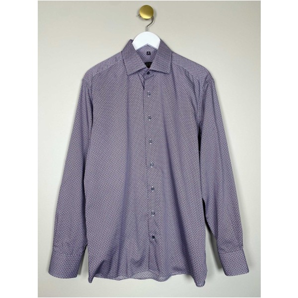 Eterna str. 42 <br/> prikket skjorte, modern fit