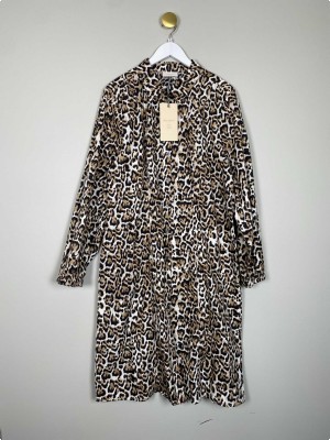 Free/Quent str. XL <br/> leopard kjole