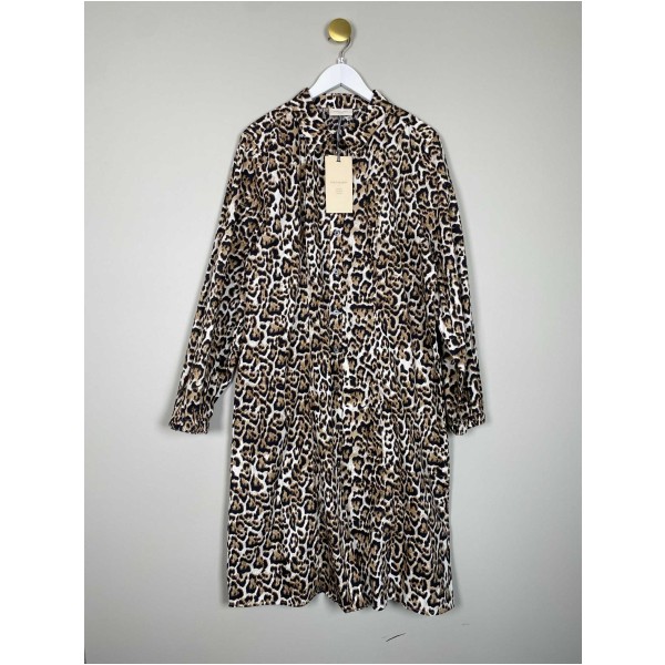 Free/Quent str. XL <br/> leopard kjole
