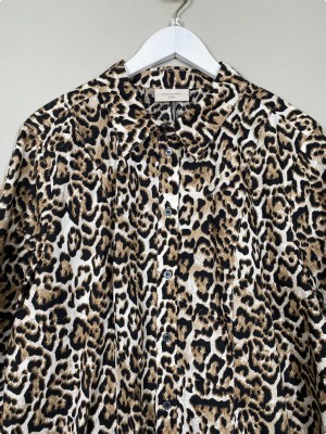 Free/Quent str. XL <br/> leopard kjole