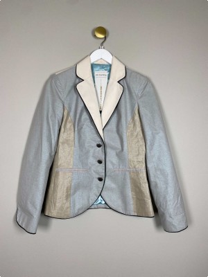 St. Martins str. M <br/> lysblå blazer