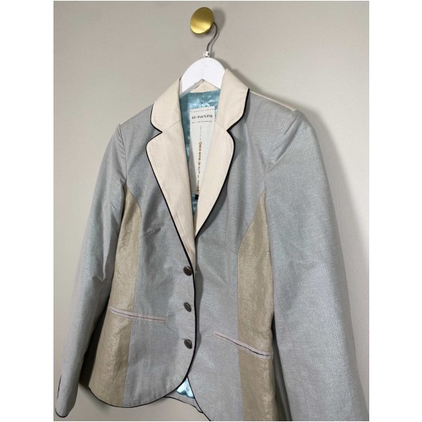 St. Martins str. M <br/> lysblå blazer - Image 2