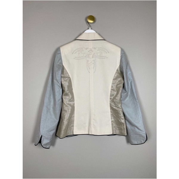 St. Martins str. M <br/> lysblå blazer - Image 3