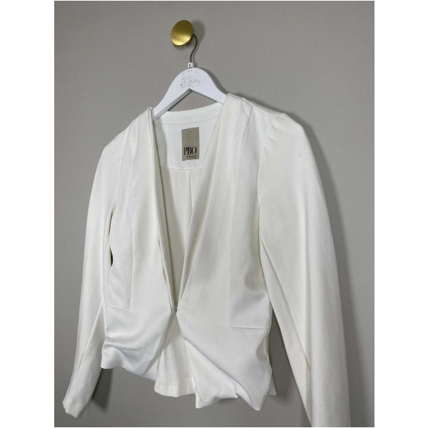 PBO str. S <br/> hvid blazer - Image 2