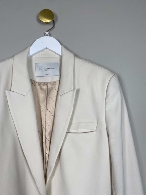 Copenhagen Muse str. M <br/> råhvid blazer