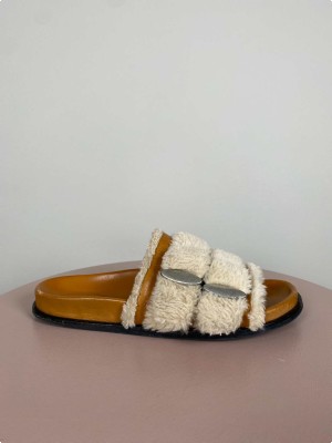 Munthe str. 38 <br/> sandal med plys