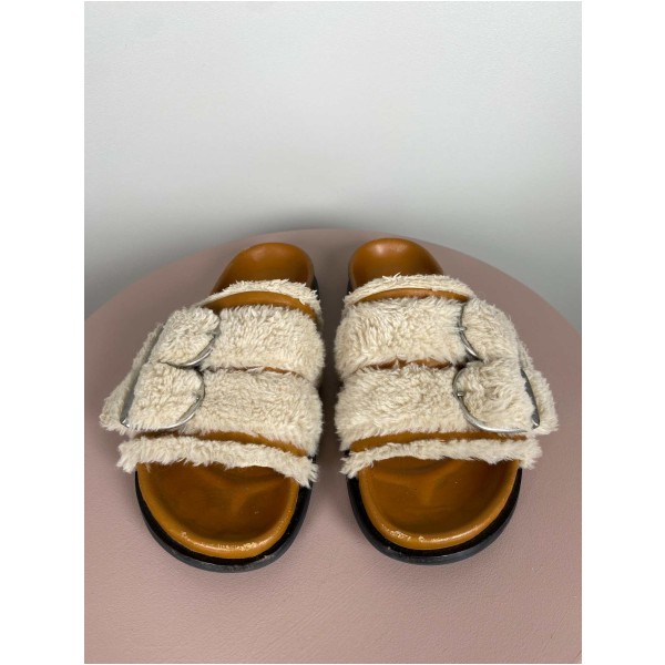 Munthe str. 38 <br/> sandal med plys - Image 2