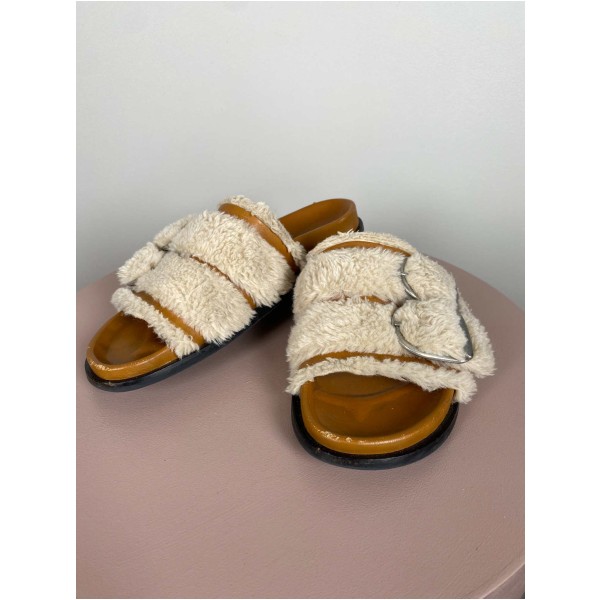 Munthe str. 38 <br/> sandal med plys - Image 4