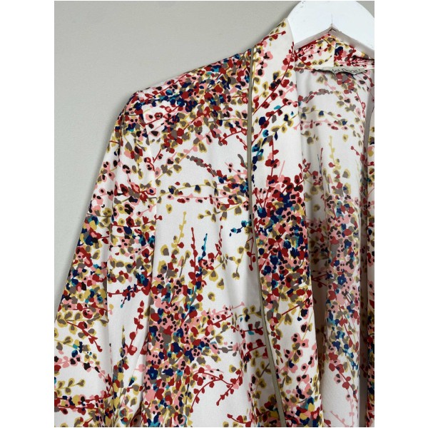Scarlet Roos str. XS <br/> blomstret cardigan - Billede 2