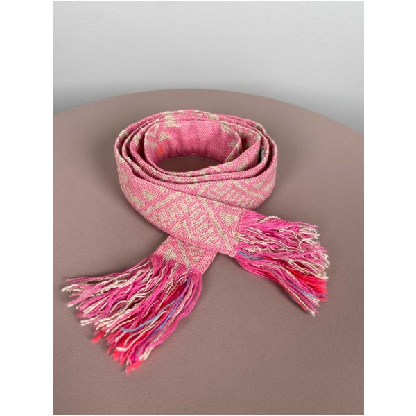 Noa Noa pink stofbælte - Image 2