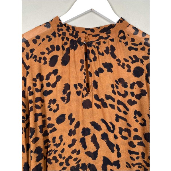Part Two str. 38 <br/> leopardmønstret bluse - Image 2