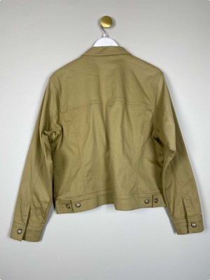 I.C.C. Jeanswear str. L <br/> brun denimjakke