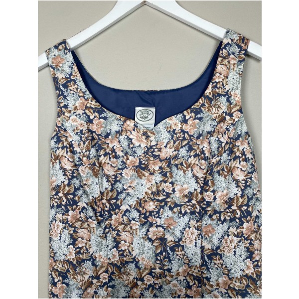 Laura Ashley str. L <br/> blomstret kjole - Image 2