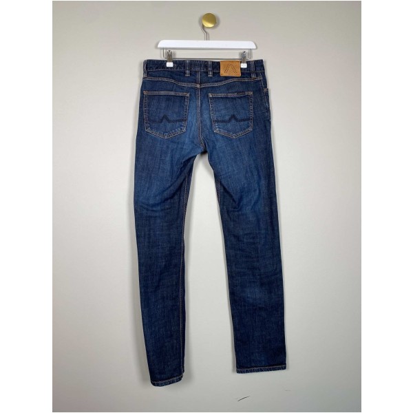 Alberto str. 34 <br/> blå jeans (W 34 L 36) - Image 4