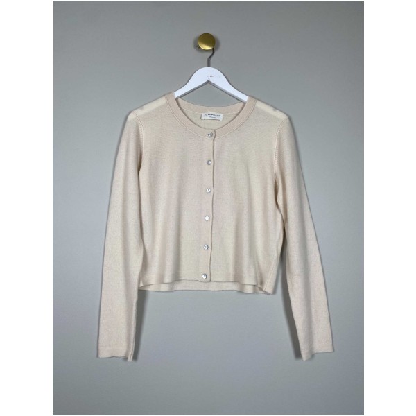 Rosemunde str. XL <br/> beige cardigan