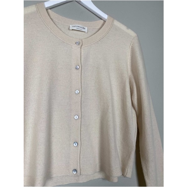 Rosemunde str. XL <br/> beige cardigan - Image 2